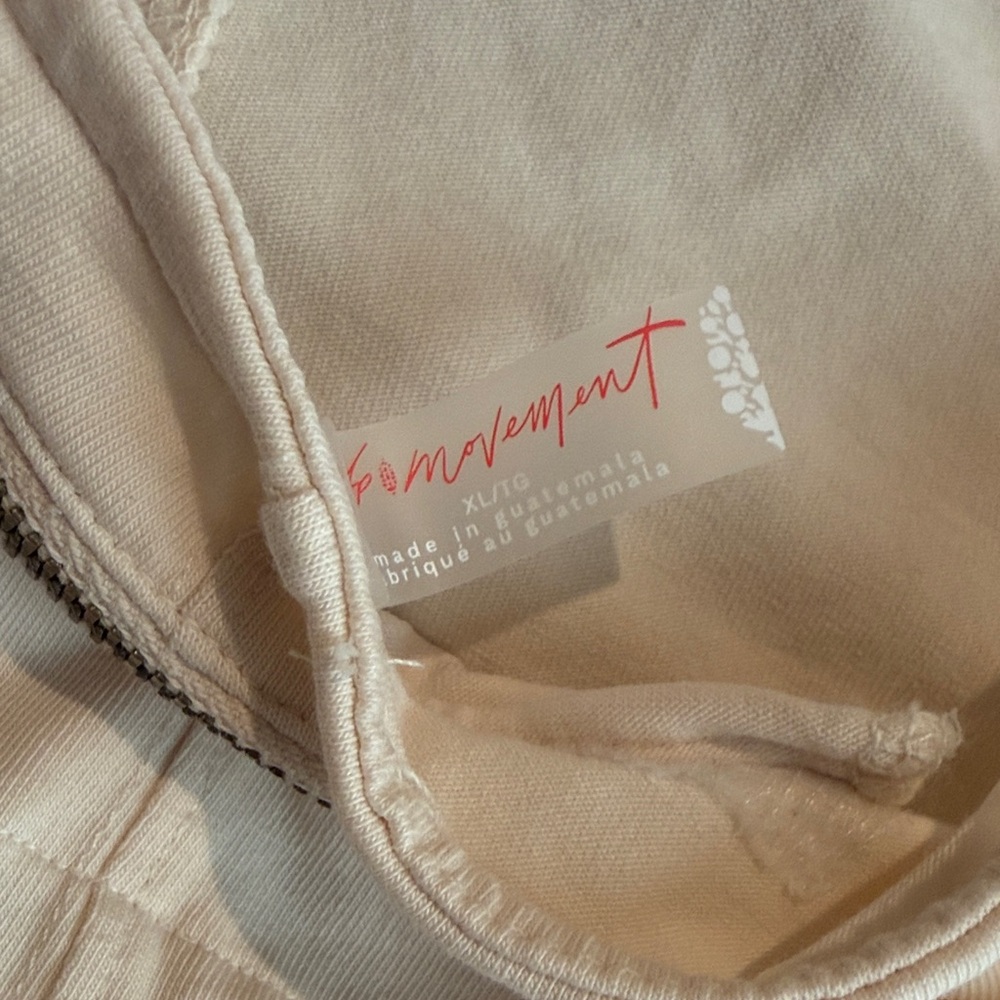 FP Movement by Free People Cream Halter Romper - Picture 2 of 4